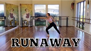 Beginning Lyrical Dance Tutorial  Runaway by Aurora [upl. by Ahsimed]