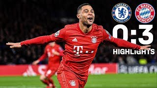 All Goals and Emotions of FC Bayerns 30 over Chelsea FC  Highlights [upl. by Sivram683]