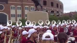 FSU Marching Chiefs 2014  Seminole Uprising and Fight Song [upl. by Tonl557]