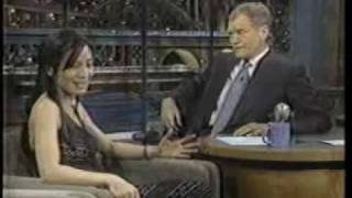 Michelle Yeoh on Late Show with David Letterman 1997 [upl. by Land]