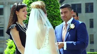 Standard Secular Wedding Ceremony by officiant Veronica Moya [upl. by Aihsyn393]