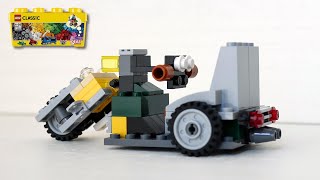 Building a LEGO Motorcycle using Classic 10696 Alternate build [upl. by Alekal]