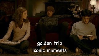 golden trio iconic moments [upl. by Enrol]