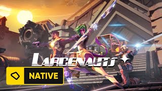 Larcenauts  bHaptics Native Compatibility Announcement Trailer READ DESCRIPTION [upl. by Orutra]