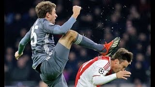 MULLER RED CARD VS AJAX [upl. by Hutner]