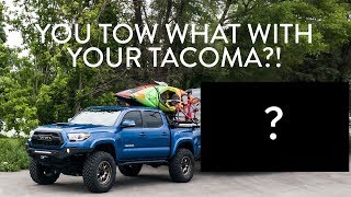 Toyota Tacoma Towing Tips [upl. by Franklin]