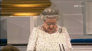 The Queens Speech in Dublin Castle [upl. by Primavera]