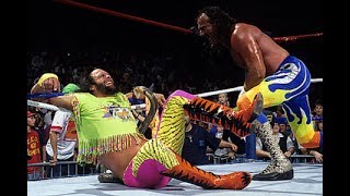 Macho Man Randy Savage get attacked by King cobra snake [upl. by Adnoved]