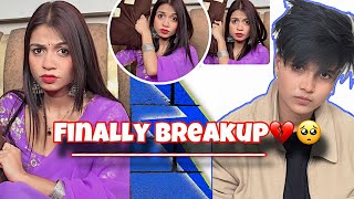 FINALLY BREAKUP 🥺💔 rajjufam love sad vlog vlogger [upl. by Rothstein557]