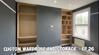 Building custom wardrobes and storage  Ep 26 [upl. by Coussoule]