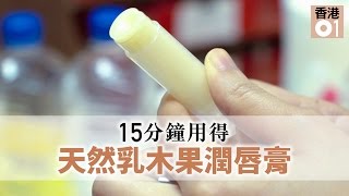 DIY天然乳木果潤唇膏 [upl. by Agace]