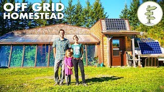 Homesteading Family Living OffGrid in a Spectacular Earthship [upl. by Marylinda625]