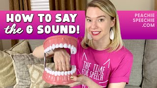 How to say the G sound by Peachie Speechie [upl. by Glaser541]