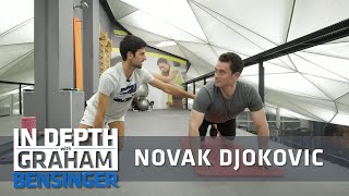 Novak Djokovic My workout [upl. by Nomannic]