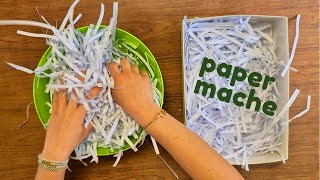 How to make a paper mache [upl. by Cummine378]