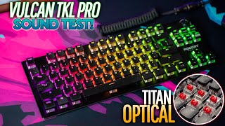 Roccat Vulcan TKL Pro ASMR Chill🤩Satisfying Gameplay Keyboard Fortnite 240 FPS Smooth 4K [upl. by Ricker]