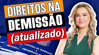 Fui DEMITIDO e agora Quais são meus direitos Atualizado após a Reforma Trabalhista [upl. by Lyndy639]