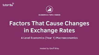 Factors Causing Currency Changes I A Level and IB Economics [upl. by Caine]