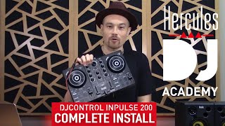 Complete install day 1 13  DJ Academy – DJControl Inpulse 200 [upl. by Assiram]