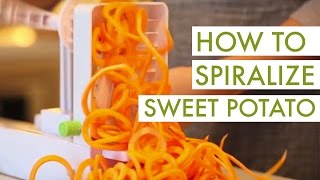 How to Spiralize Sweet Potato [upl. by Las986]