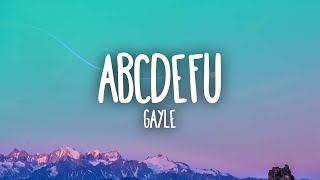 GAYLE  abcdefu [upl. by Olympie]