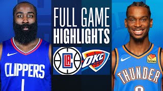 CLIPPERS at THUNDER  FULL GAME HIGHLIGHTS  December 21 2023 [upl. by Eliak690]