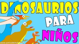 14 Dinosaurios para niños nombres colores y sonidos [upl. by Spears]