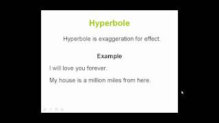 What is Hyperbole [upl. by Ttirrem]