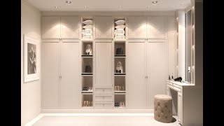 Fitted Wardrobes Ideas  Dressing Room Designs UK [upl. by Hsaniva]