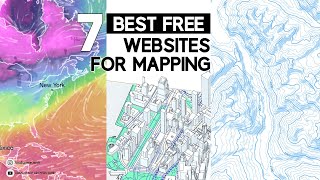 BEST FREE websites for mapping  Free base map files for site analysis [upl. by Nowujalo676]