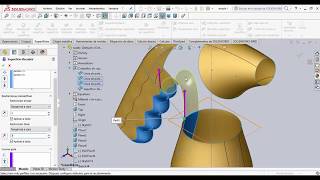 10 SolidWorks  Superficies [upl. by Idhem]