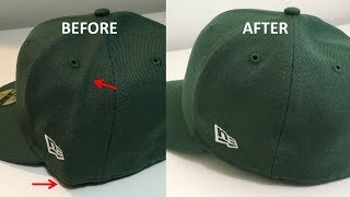 Smoothing the Wrinkles in your Baseball Caps [upl. by Nivled]