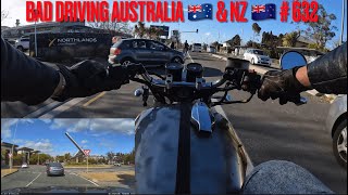 BAD DRIVING AUSTRALIA amp NZ  632 Duck Duck [upl. by Alyag684]