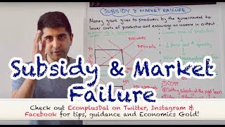 Y1 30 Subsidy and Market Failure [upl. by Annel]