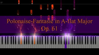 PolonaiseFantasie in Aflat major Op 61  Chopin [upl. by Setsero]