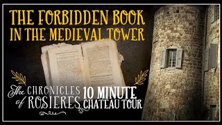 The Forbidden Book in the Medieval Tower Chateau Tour 1 [upl. by Seaman]