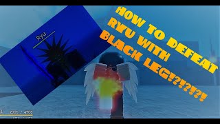 GPO HOW TO SOLO RYU BLACK LEG [upl. by Irmo]