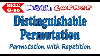 Distinguishable Permutation  Permutation with Repetition [upl. by Thurmond537]