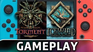 Planescape Torment and Icewind Dale Enhanced Editions  First 30 Minutes on Switch [upl. by Giardap]