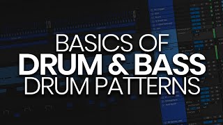 Basics of Drum amp Bass drum patterns [upl. by Enneira577]