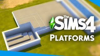 The Sims 4 PLATFORMS 101 New Build Mode Feature [upl. by Eloci]