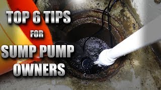 6 Things Sump Pump Owners NEED to Know [upl. by Manlove]