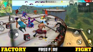 Garena free fire factory king  ff fist fight on factory roof  factory challenge gameplay  video t [upl. by Ayyn279]