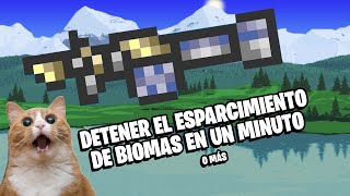 TERRARIA  COMO DETENER EL ESPARCIMIENTO DE LOS BIOMAS EN UN MINUTO o más  FurioM [upl. by Solram]