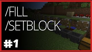 fill ve setblock  Minecraft Komut Kullanımı [upl. by Zacek]