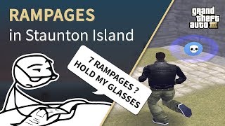 GTA 3  RAMPAGES in Staunton Island [upl. by Gadmann159]