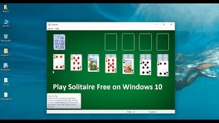 How to Play Solitaire Free on Windows 10 [upl. by Hezekiah586]