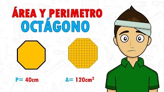 PERÍMETRO Y ÁREA DEL OCTÁGONO [upl. by Mcclary]