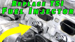 Fuel Injector Replacement VWAudi TSI Engines [upl. by Binetta]