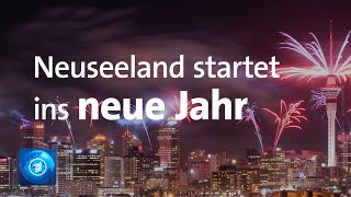 Neuseeland startet ins neue Jahr [upl. by Dukie390]